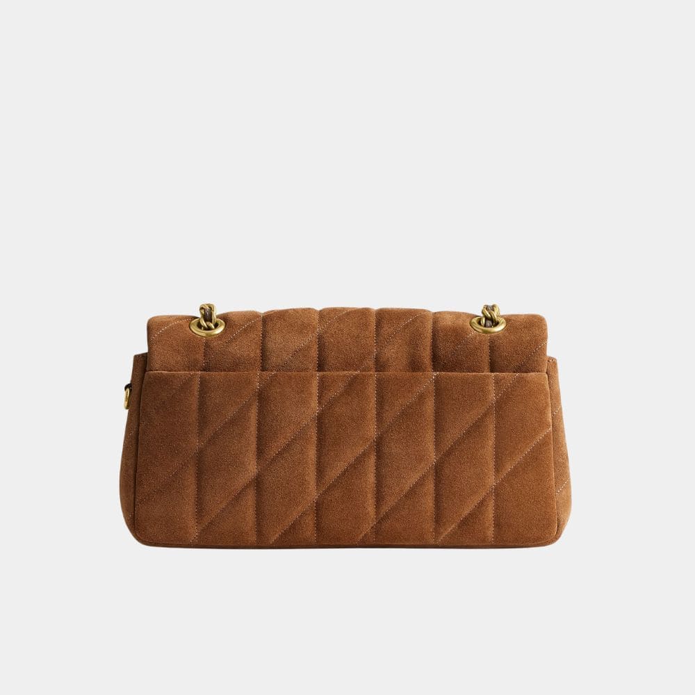 Quilted 26 Suede Bag